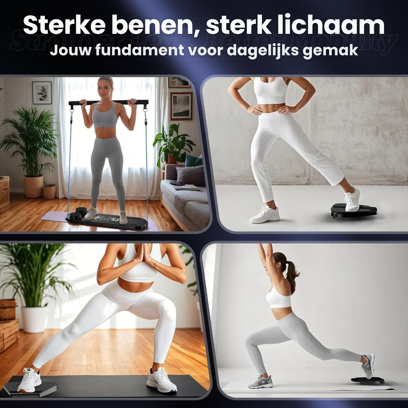 Pilates Board Pro | Zwart