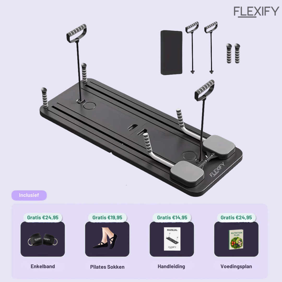 Flexify® Pilates Board - Zwart
