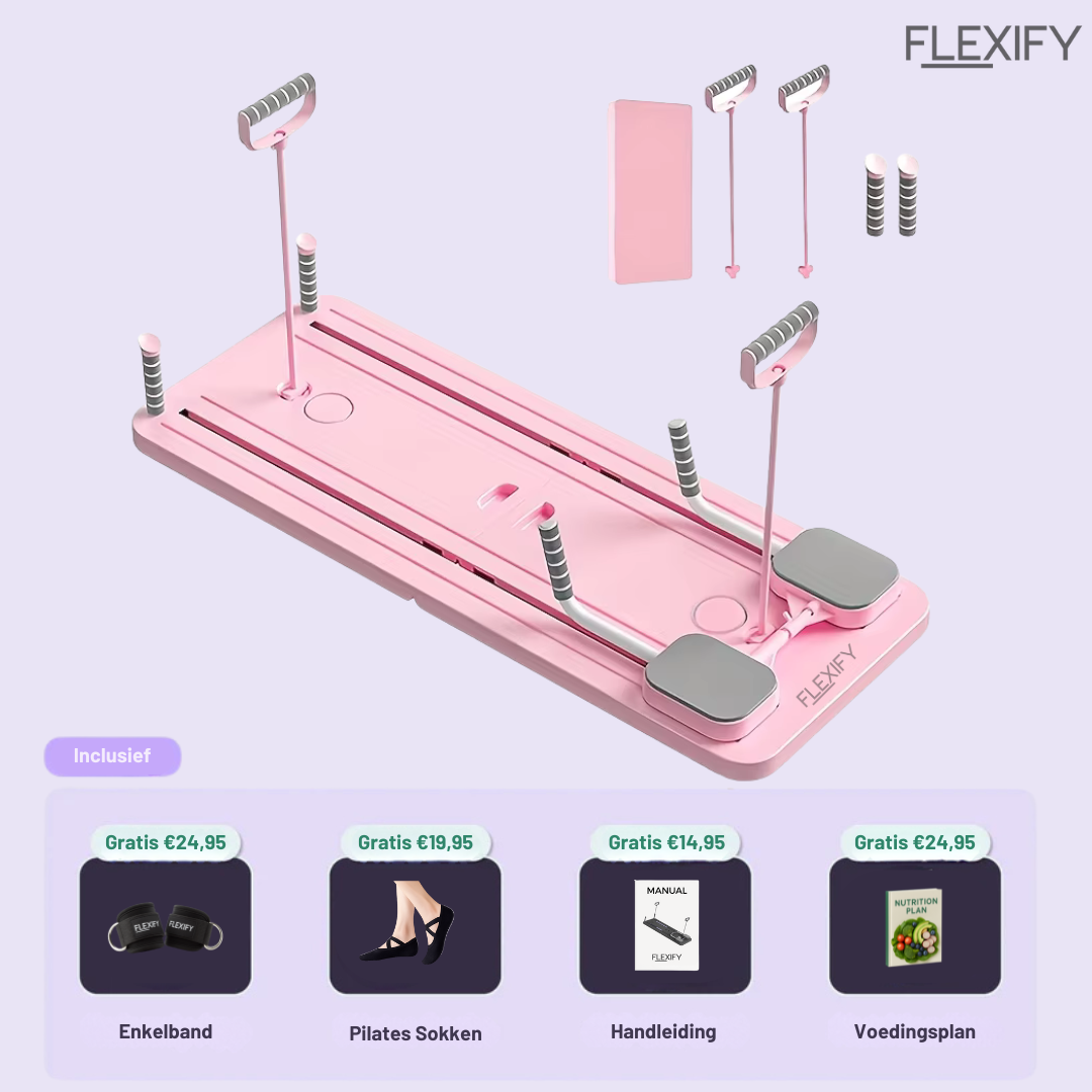 Flexify® Pilates Board - Roze